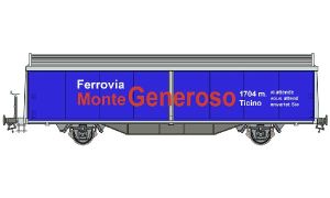 SBB Schiebewandwagen Hbils-vy 21 RIV 85 - Kiss Schweiz 560215 Spur 1